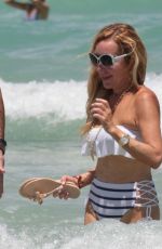 LAUREN FOSTER and <ARYSOL PATTON on the Beach in Miami 0716/2016