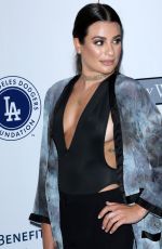 LEA MICHELE at LA Dodgers Foundation Blue Diamond Gala in Los Angeles 07/28/2016