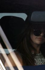 LEA MICHELE at Nine Zero One Salon in West Hollywood 07/13/2016
