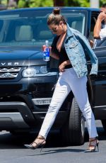 LEA MICHELE at Nine Zero One Salon in West Hollywood 07/13/2016