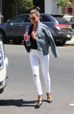 LEA MICHELE at Nine Zero One Salon in West Hollywood 07/13/2016