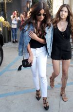 LEA MICHELE at Nine Zero One Salon in West Hollywood 07/13/2016