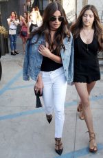 LEA MICHELE at Nine Zero One Salon in West Hollywood 07/13/2016