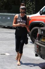 LEA MICHELE Out and About in Los Angeles 07/15/2016
