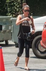 LEA MICHELE Out and About in Los Angeles 07/15/2016