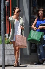 LEA MICHELE Out Shopping in Los Angeles 07/25/2016