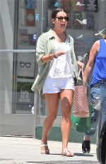 LEA MICHELE Out Shopping in Los Angeles 07/25/2016