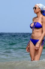 LILLY BECKER in Bikini at a Beach in Ibiza 07/26/2016