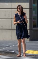 LILY ALDRIDGE Out and About in New York 07/06/2016