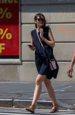 LILY ALDRIDGE Out and About in New York 07/06/2016