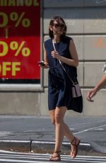 LILY ALDRIDGE Out and About in New York 07/06/2016