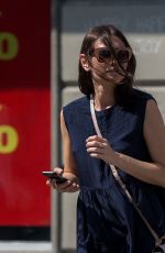 LILY ALDRIDGE Out and About in New York 07/06/2016