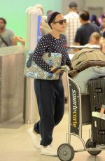 LILY ALLEN at LAX Airport in Los Angeles 07/13/2016