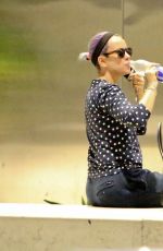LILY ALLEN at LAX Airport in Los Angeles 07/13/2016
