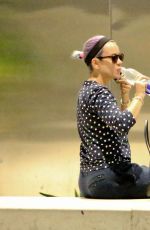 LILY ALLEN at LAX Airport in Los Angeles 07/13/2016