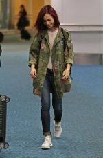 LILY COLLINS Arrives at Airport in Vancouver 07/28/2016.