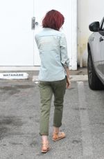 LILY COLLINS Leaves Her Mom