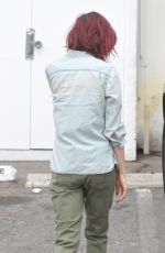 LILY COLLINS Leaves Her Mom