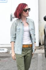 LILY COLLINS Leaves Her Mom