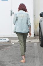 LILY COLLINS Leaves Her Mom