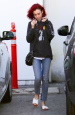 LILY COLLINS Out and About in Los Angeles 07/05/2016
