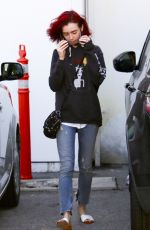 LILY COLLINS Out and About in Los Angeles 07/05/2016