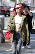 LILY COLLINS Out and About in Los Angeles 07/13/2016