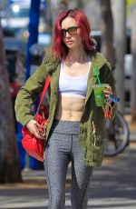 LILY COLLINS Out and About in Los Angeles 07/13/2016