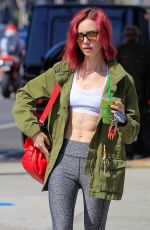 LILY COLLINS Out and About in Los Angeles 07/13/2016