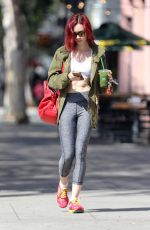 LILY COLLINS Out and About in Los Angeles 07/13/2016
