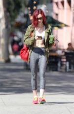 LILY COLLINS Out and About in Los Angeles 07/13/2016