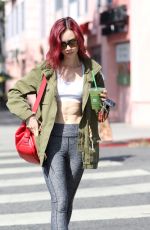 LILY COLLINS Out and About in Los Angeles 07/13/2016
