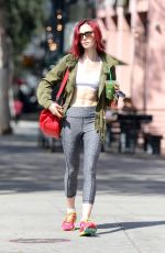 LILY COLLINS Out and About in Los Angeles 07/13/2016