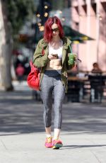 LILY COLLINS Out and About in Los Angeles 07/13/2016
