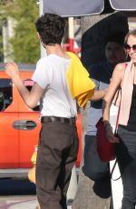 LILY-ROSE DEPP Out for Lunch in Hollywood 07/05/2016