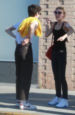 LILY-ROSE DEPP Out for Lunch in Hollywood 07/05/2016