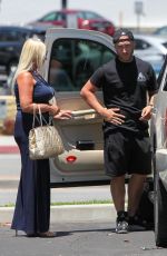 LINDA HOGAN Out for Lunch in Beverly Hills 07/03/2016
