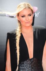 LINDEY VONN at 2016 espys in Los Angeles 07/13/2016