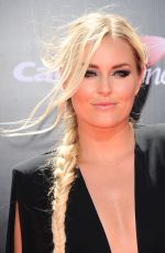LINDEY VONN at 2016 espys in Los Angeles 07/13/2016