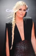 LINDEY VONN at 2016 espys in Los Angeles 07/13/2016