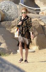 LINDSAY LOHAN ang HOFIT GOLAN on the Beach in Sardinia 07/30/2016