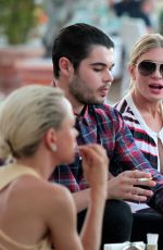 LINDSAY LOHAN Shopping at Fine Swiss Jewellers Chopard in Porto Cervo 07/29/2016