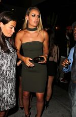 LINDSEY VONN at Bootsy Bellows in Hollywood 07/12/2016