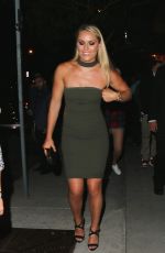 LINDSEY VONN at Bootsy Bellows in Hollywood 07/12/2016