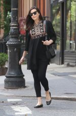 LIV TYLER Out and About in New York 07/26/2016