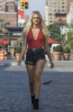 LOUISA JOHNSON Out and About in New York 07/22/2016