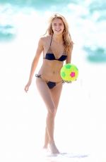 LOUISA WARWICK in Bikini on the Beach in Malibu 07/21/2016