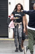 LOURDES LEON Out and About in London 07/03/2016