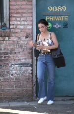 LUCY HALE Out and About in Beverly Hills 07/26/2016