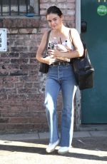 LUCY HALE Out and About in Beverly Hills 07/26/2016